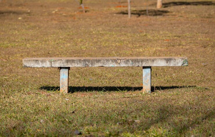Foto modelos de bancada rústica para área externa e jardim