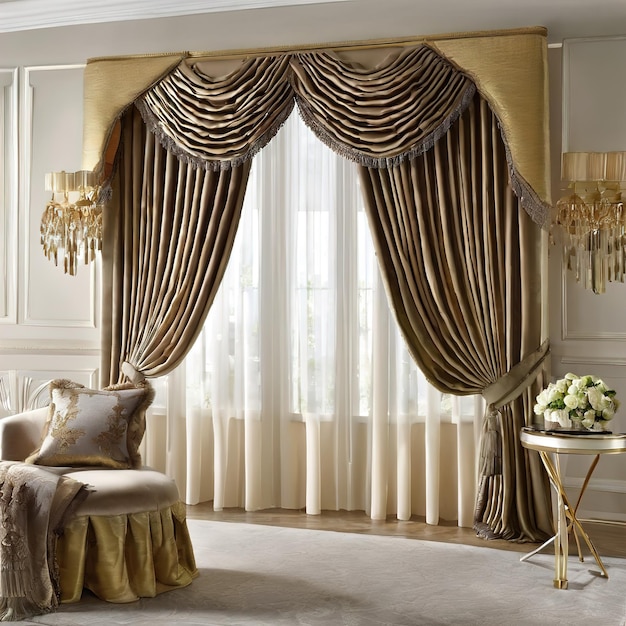 Modelos de cortinas de luxo