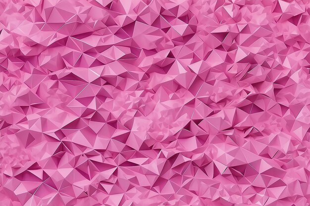 Modelos de design criativo de fundo de mosaico poligonal rosa