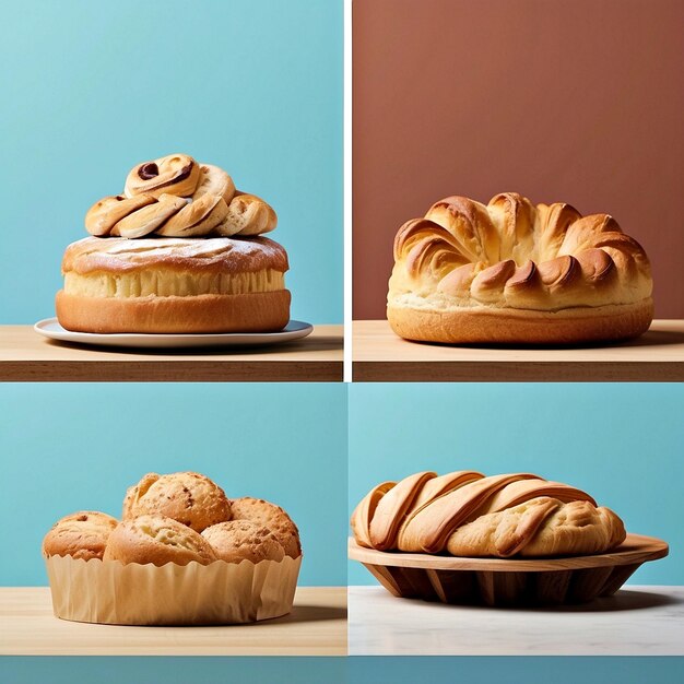 Foto modelos de padaria