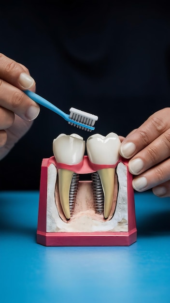 Modelos dentários de dentes humanos Fabricação de próteses dentárias