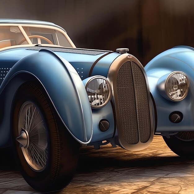 Foto modelos realistas de coches bugatti