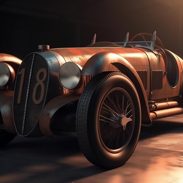 Foto modelos realistas de coches bugatti