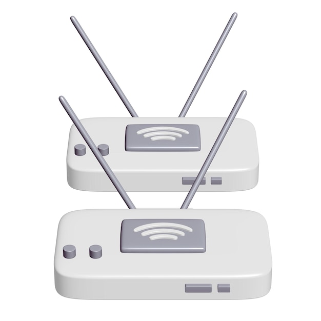 Modem enrutador con la antena de alta velocidad wifi internet inalámbrico