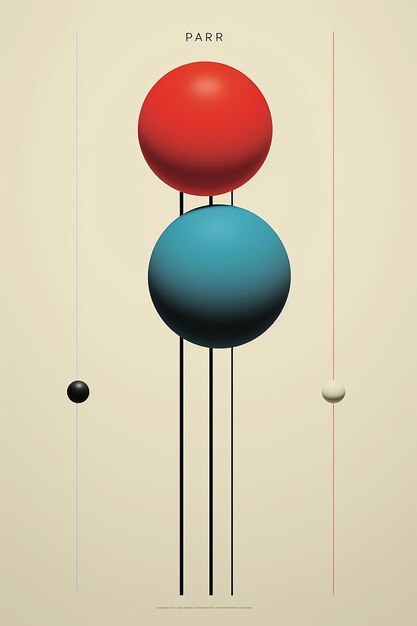 modern-retro-poster minimalistisches kreatives design