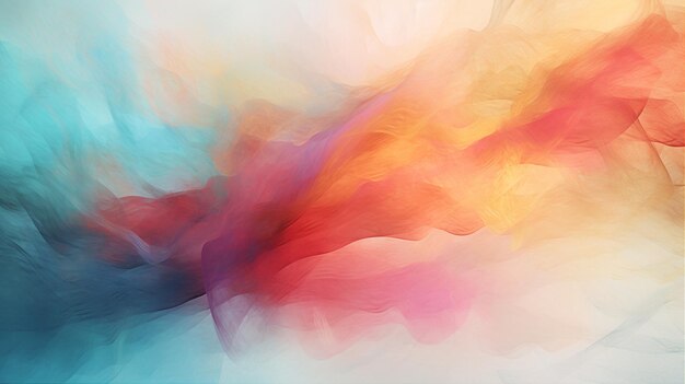 Moderne abstrakte farbenfrohe Aquarellkunst-Hintergrund Generative KI