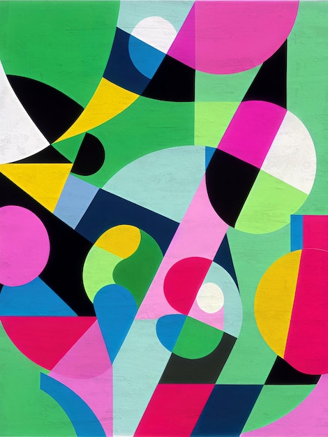 Moderne abstrakte Gemäldereproduktion minimalistische Illustration handgemalte Hintergrundvorlage