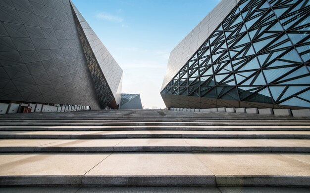 Moderne Architektur von Art Center in Chongqing, China