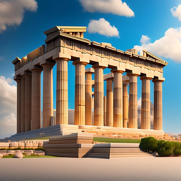 Moderne des Parthenon in Athen