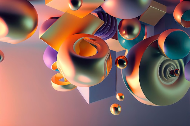 Moderne farbenfrohe Tapete abstrakter Hintergrund