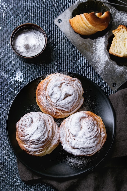 Moderne Gebäckcruffins