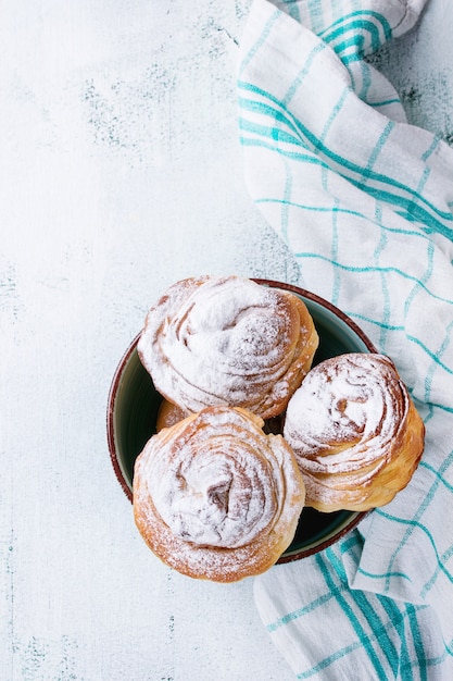 Moderne Gebäckcruffins