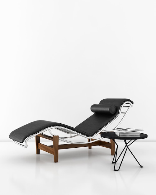 Moderne, helle Innenräume 3D-Rendering-Illustration