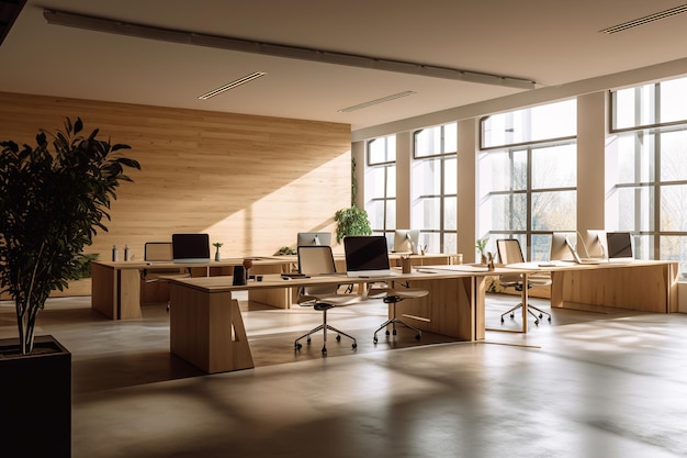 moderne Innenarchitektur für Büroflächen