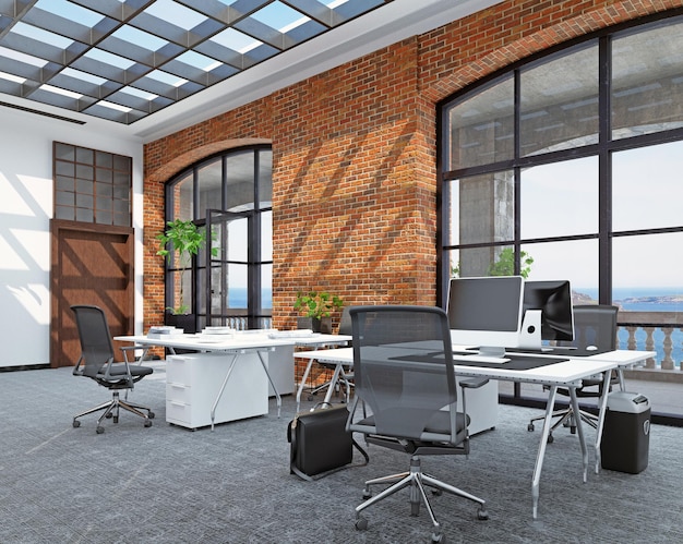Moderne Innenarchitektur für Büros