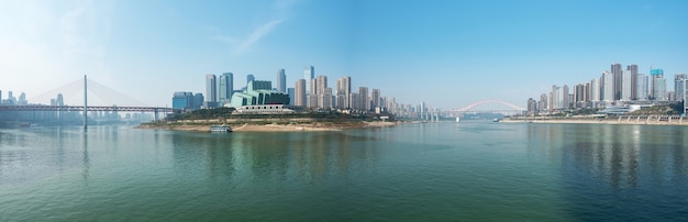 Moderne metropole skyline, chongqing, china