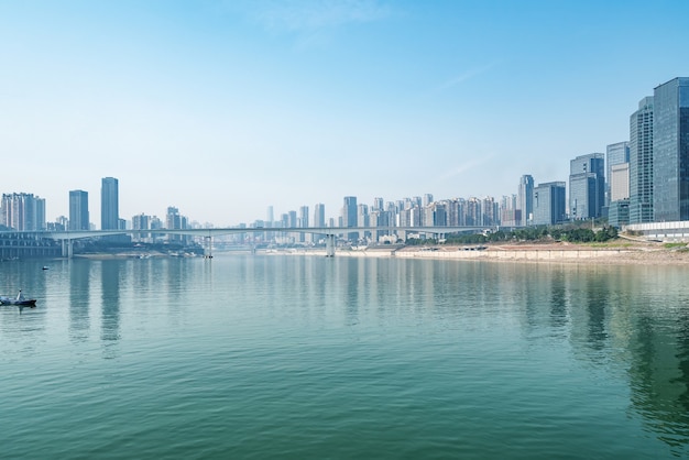 Moderne Metropole Skyline, Chongqing, China