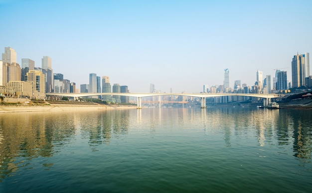 Moderne Metropole Skyline, Chongqing, China