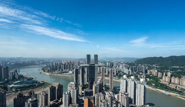 Moderne Metropole Skyline, Chongqing, China,