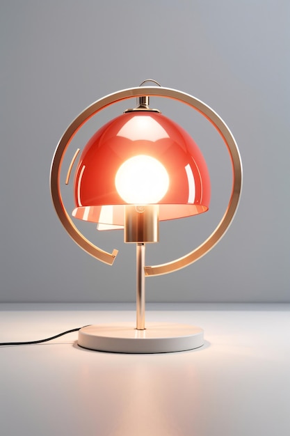 Moderne minimalistische Tischlampe