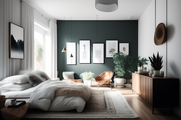 Foto moderne schlafzimmer