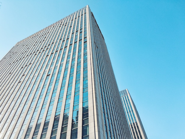 moderne Stadt Bürogebäude Außenwand