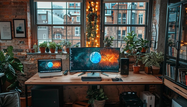 Moderne und ferngesteuerte Arbeitsanlagen und Arbeitsstationen