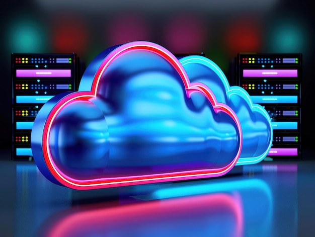 Moderne Unternehmen nutzen Cloud-Computing-Technologie für die Datenverwaltung