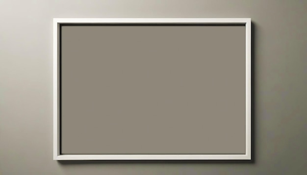 Moderne vertikale leere Rahmenposter 3D-Mockup-Rendering