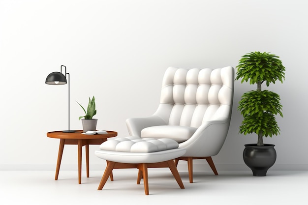 moderne Wohnzimmer-Innenarchitektur