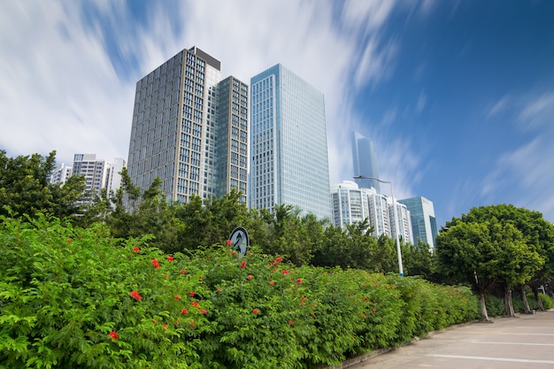 Moderne Wolkenkratzer in Guangzhou