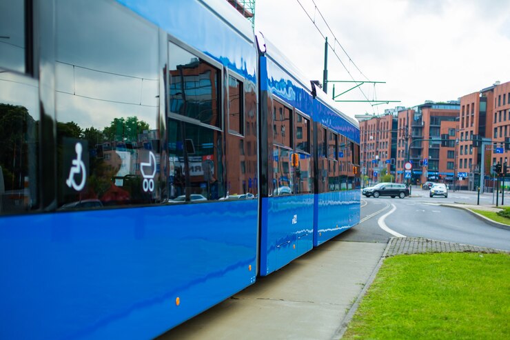 Foto moderner elektrotransport