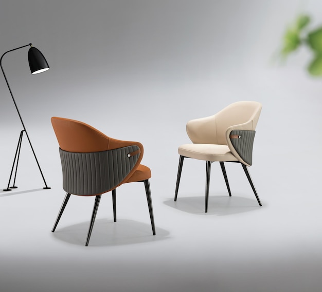 Moderner gepolsterter Sessel