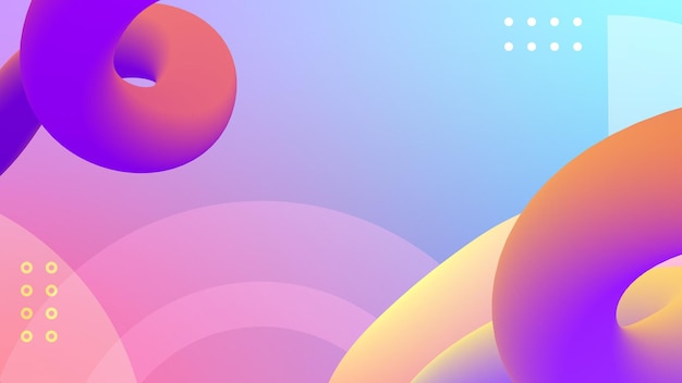 Moderner lebendiger Hintergrund mit gradienten Netzfüllung blau rosa