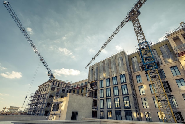 Moderner Städtebau im Zentrum von Moskau