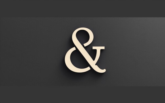 Modernes Ampersand-Logo