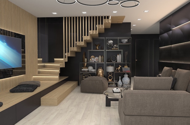 Modernes Apartment Interieur