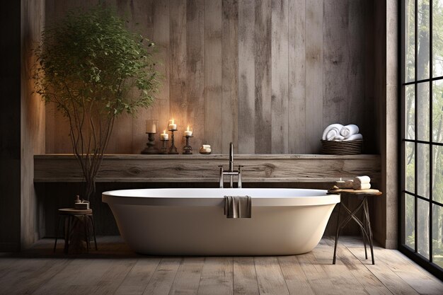 modernes Badezimmer-Innendesign