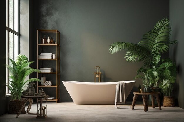 Foto modernes badezimmer-interieur