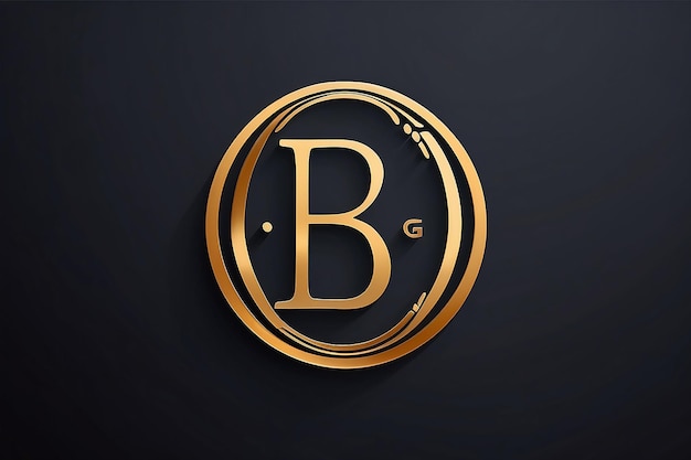 Modernes BG-Logo-Konzept für Business und Branding