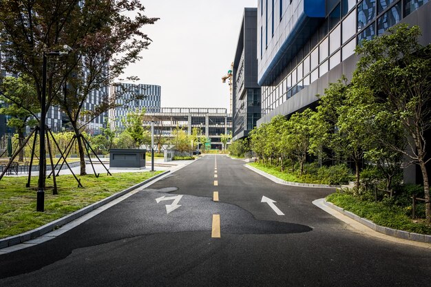 Foto modernes bürogebäude in china