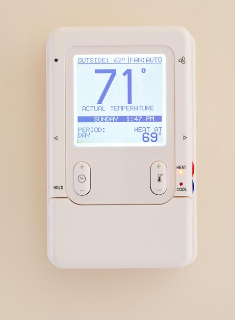 Modernes elektronisches Thermostat