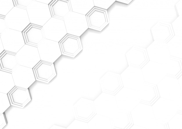 modernes Hexagonform-Fliesenmuster auf Kopienraumhintergrund.