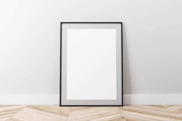 Modernes Interieur mit leeren Plakaten