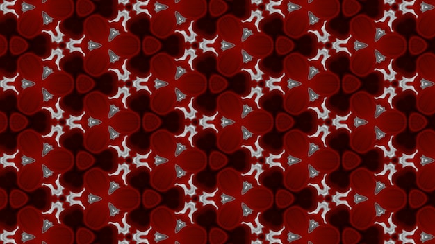 modernes Kaleidoskop, sechseckiges Muster, geometrisches Design, Stoffmuster