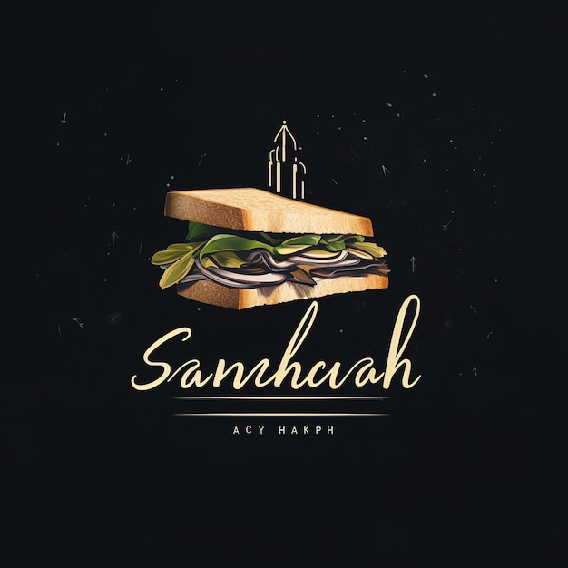 modernes Logo für Sandwich