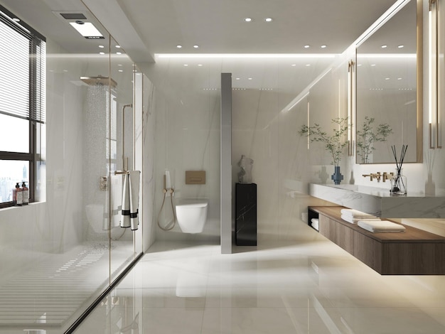Modernes Luxus-Badezimmer-Design