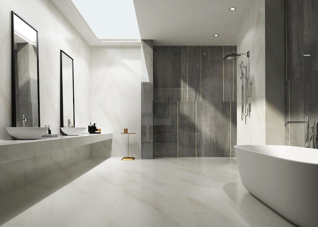 Modernes Luxus-Badezimmer-Design