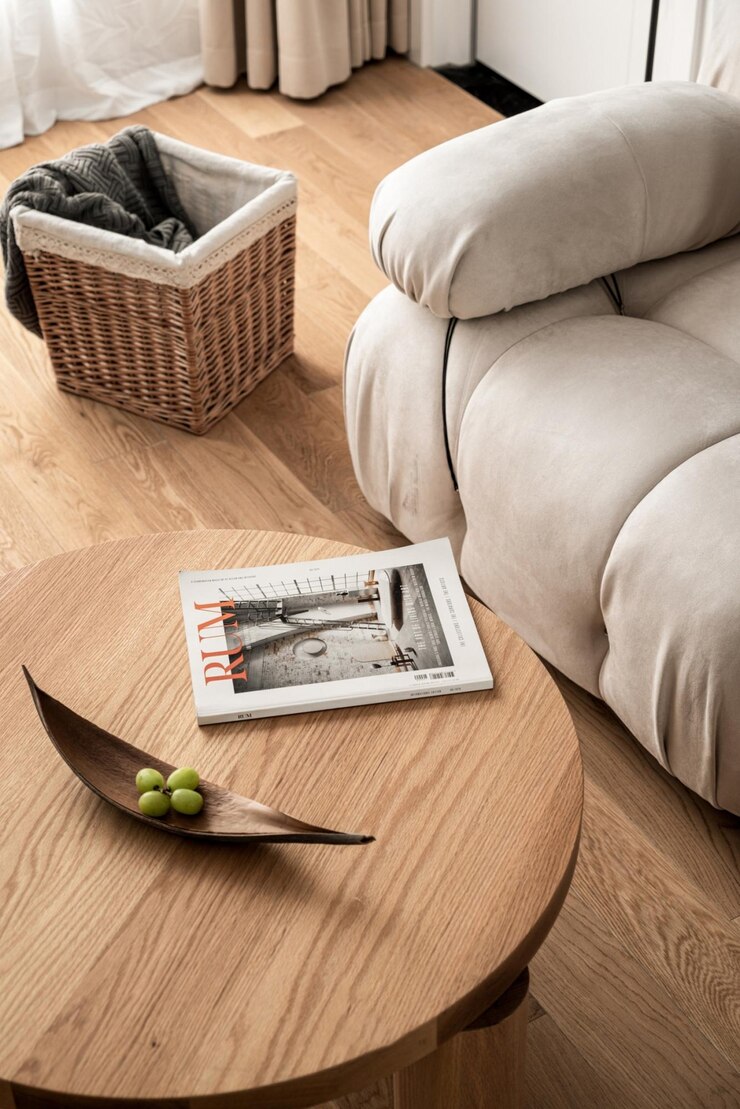 Foto modernes minimalistisches wohnzimmer