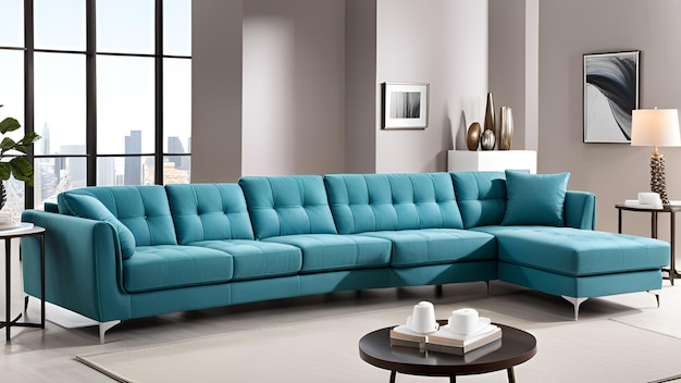 modernes Sofa-Innendesign